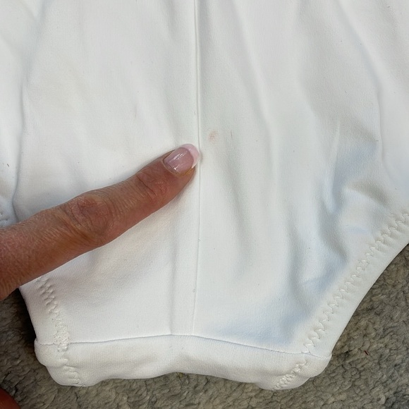 NWT Robin Piccone Margot Lingerie One Piece Swimsuit White Honeymoon Sz 8 - Picture 8 of 11